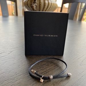 David yurman leather bracelet